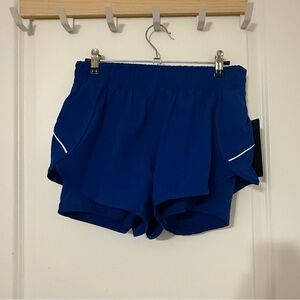 90 Degree Blue Running Shorts